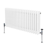 Traditional 3 Column Radiator - 600 x 1012mm - White - Used - Very Good