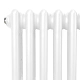 Traditional 3 Column Radiator - 600 x 1192mm - White - Used - Good