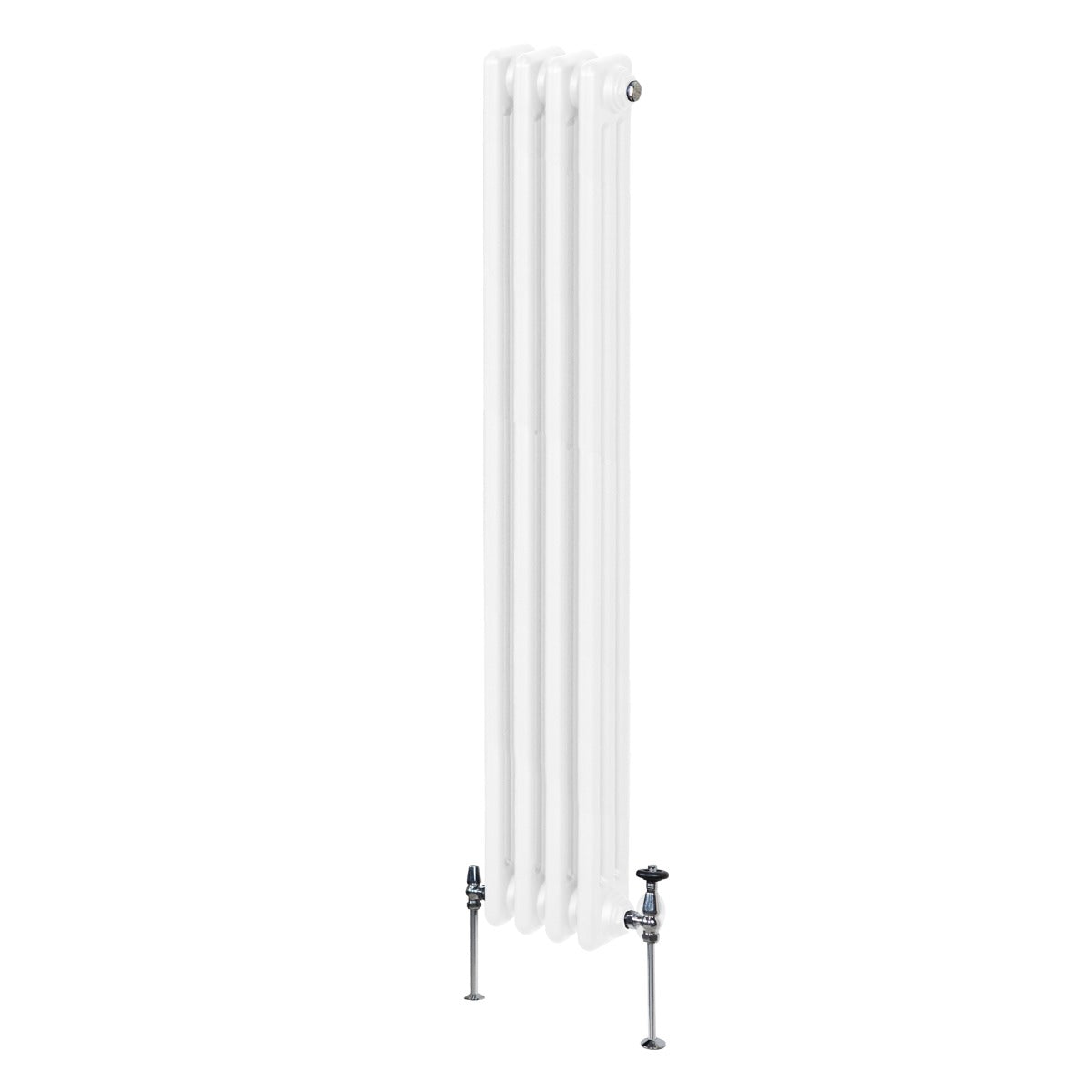 Traditional 3 Column Radiator - 1500 x 202mm - White - Used - Good