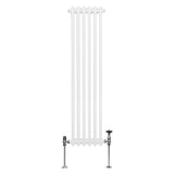 Traditional 3 Column Radiator - 1500 x 292mm - White - Used - Very Good