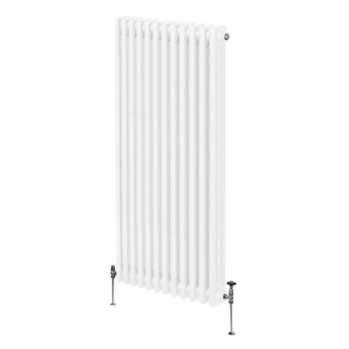 Traditional 3 Column Radiator - 1500 x 562mm - White - Used - Very Good