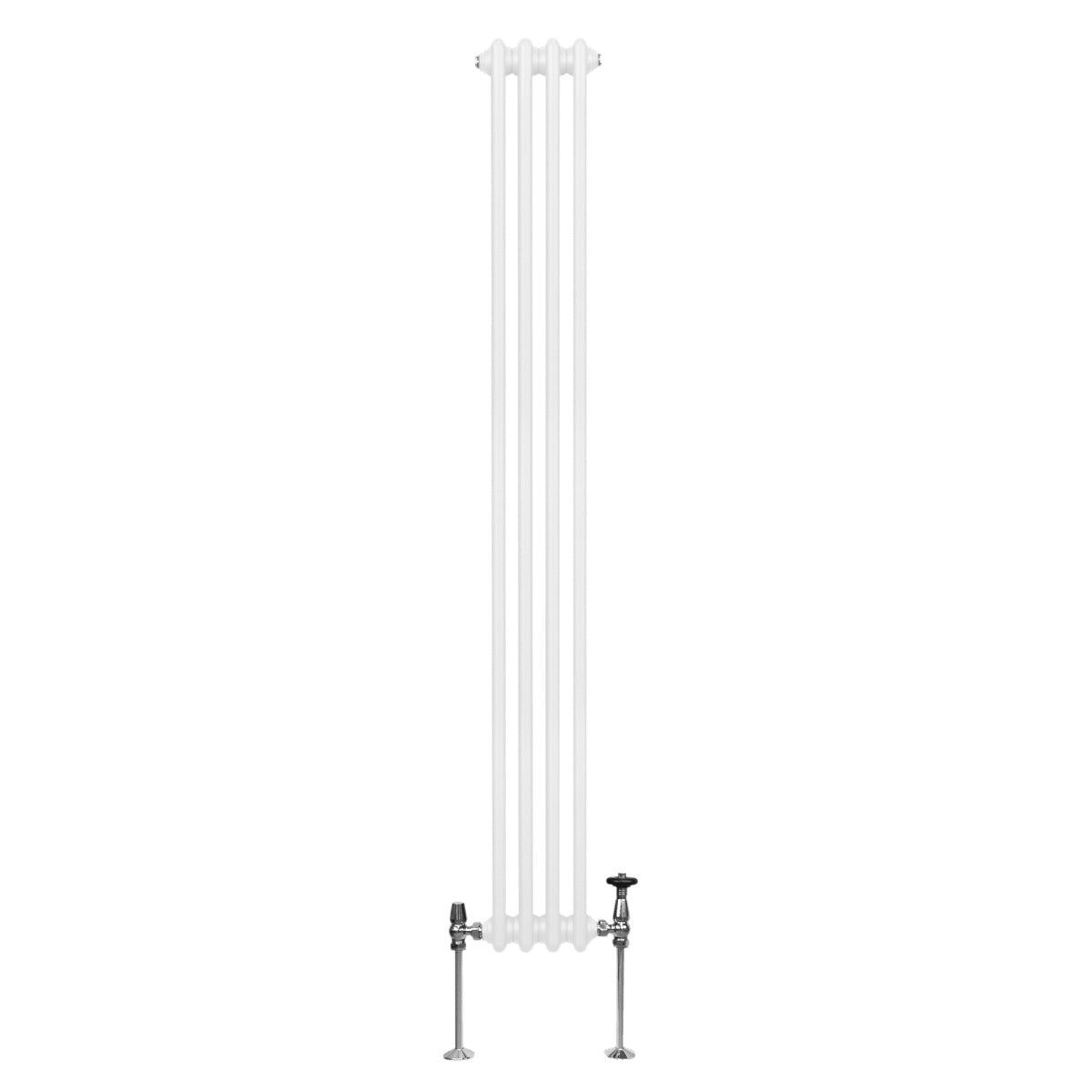 Traditional 3 Column Radiator - 1800 x 202mm - White - Used - Good