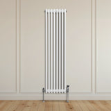 Traditional 3 Column Radiator - 1800 x 382mm - White - Like New