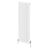 Traditional 3 Column Radiator - 1800 x 472mm - White - Used - Very Good