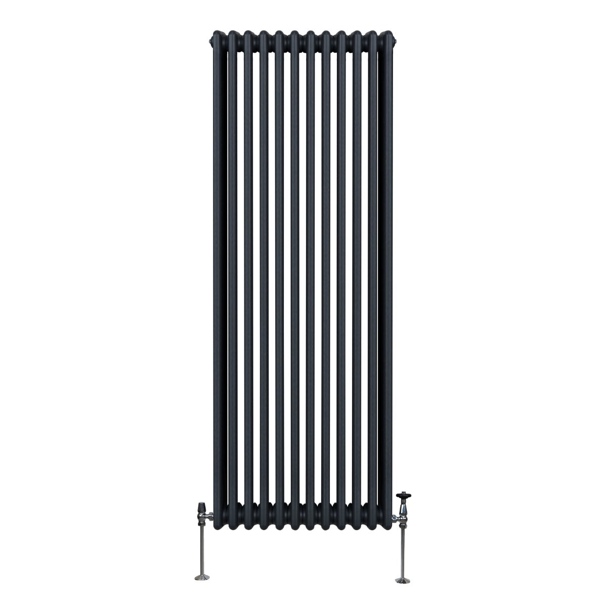Traditional 3 Column Radiator - 1800 x 562mm - Anthracite Grey - Used - Acceptable