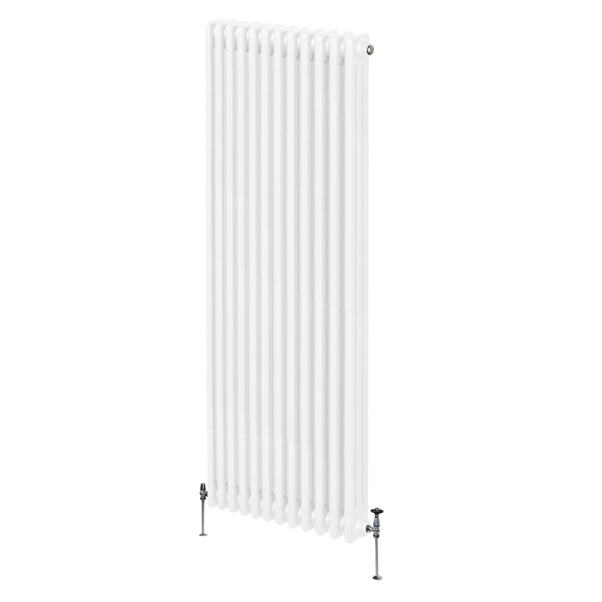 Traditional 3 Column Radiator - 1800 x 562mm - White - Used - Good