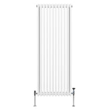Traditional 3 Column Radiator - 1800 x 562mm - White - Used - Good