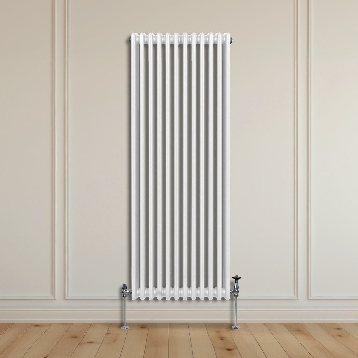 Traditional 3 Column Radiator - 1800 x 562mm - White - Used - Acceptable