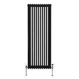 Traditional 3 Column Radiator - 1800 x 562mm - Black - Used - Very Good