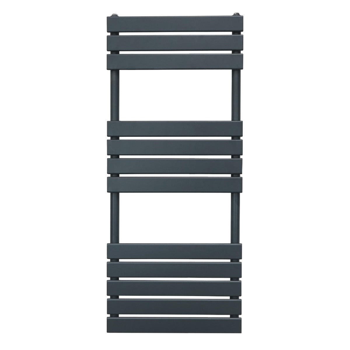 Flat Panel Towel Radiator – 1200mm x 450mm – Anthracite Grey - Used - Acceptable