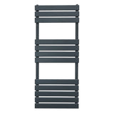 Flat Panel Towel Radiator – 1200mm x 450mm – Anthracite Grey - Used - Very Good