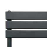 Flat Panel Towel Radiator – 1200mm x 450mm – Anthracite Grey - Used - Very Good