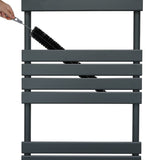 Flat Panel Towel Radiator – 1200mm x 450mm – Anthracite Grey - Used - Good