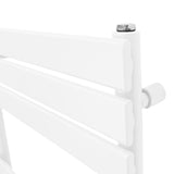 Flat Panel Towel Radiator – 1200mm x 450mm – White - Used - Acceptable