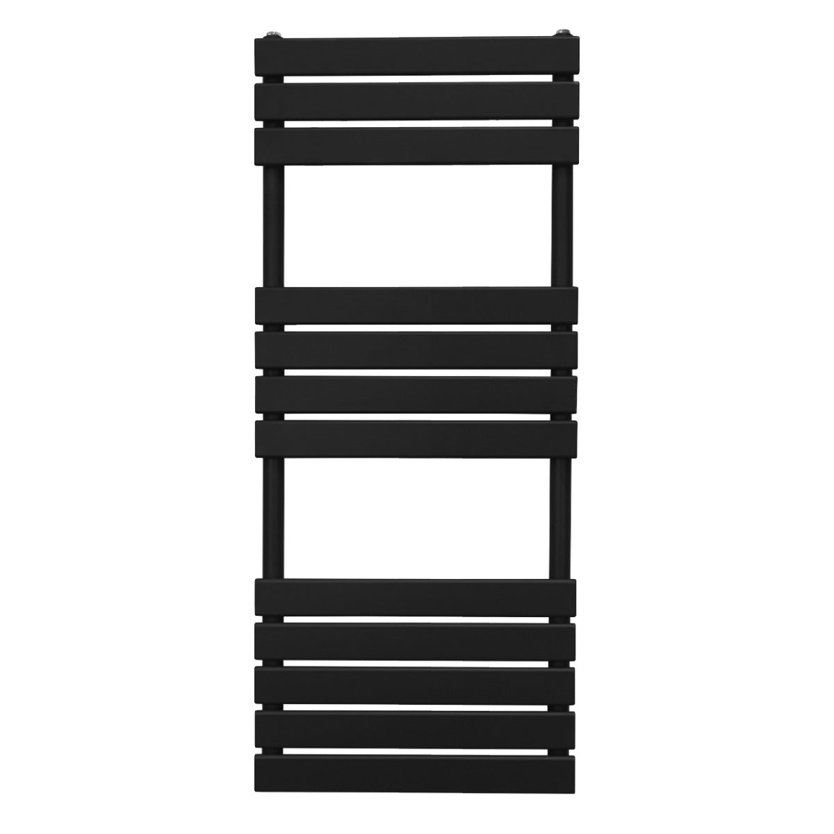 Flat Panel Towel Radiator – 1200mm x 450mm – Black - Used - Very Good
