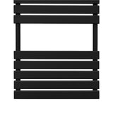 Flat Panel Towel Radiator – 1200mm x 450mm – Black - Used - Acceptable