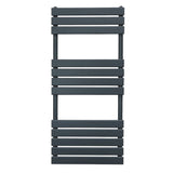 Flat Panel Towel Radiator – 1200mm x 500mm – Anthracite Grey - Used - Acceptable