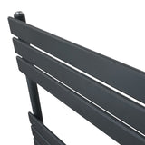 Flat Panel Towel Radiator – 1200mm x 500mm – Anthracite Grey - Used - Good