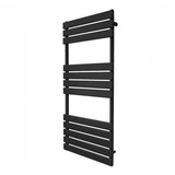 Flat Panel Towel Radiator – 1200mm x 500mm – Black - Used - Acceptable