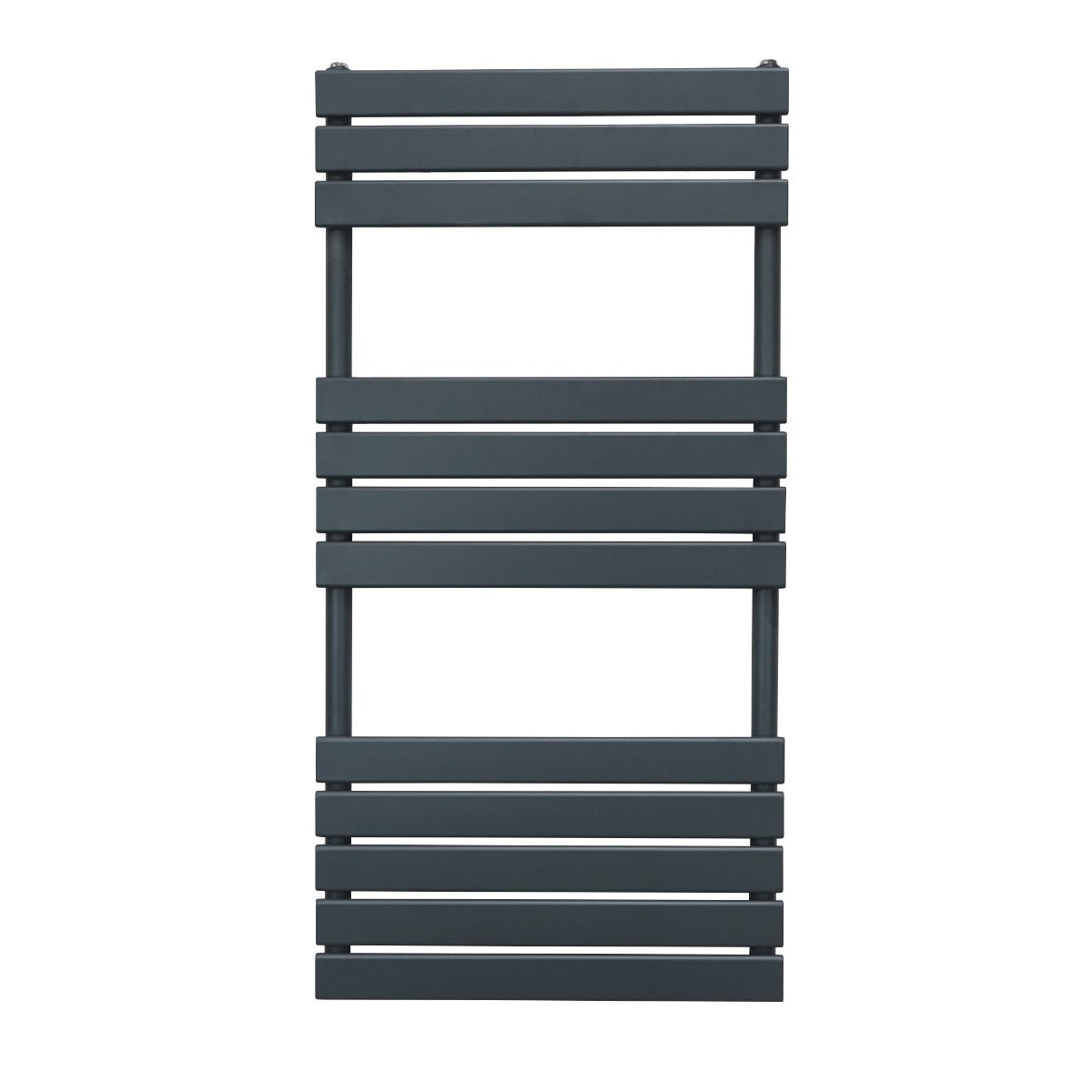 Flat Panel Towel Radiator – 1200mm x 600mm – Anthracite Grey - Like New