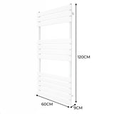 Flat Panel Towel Radiator – 1200mm x 600mm – White - Used - Good