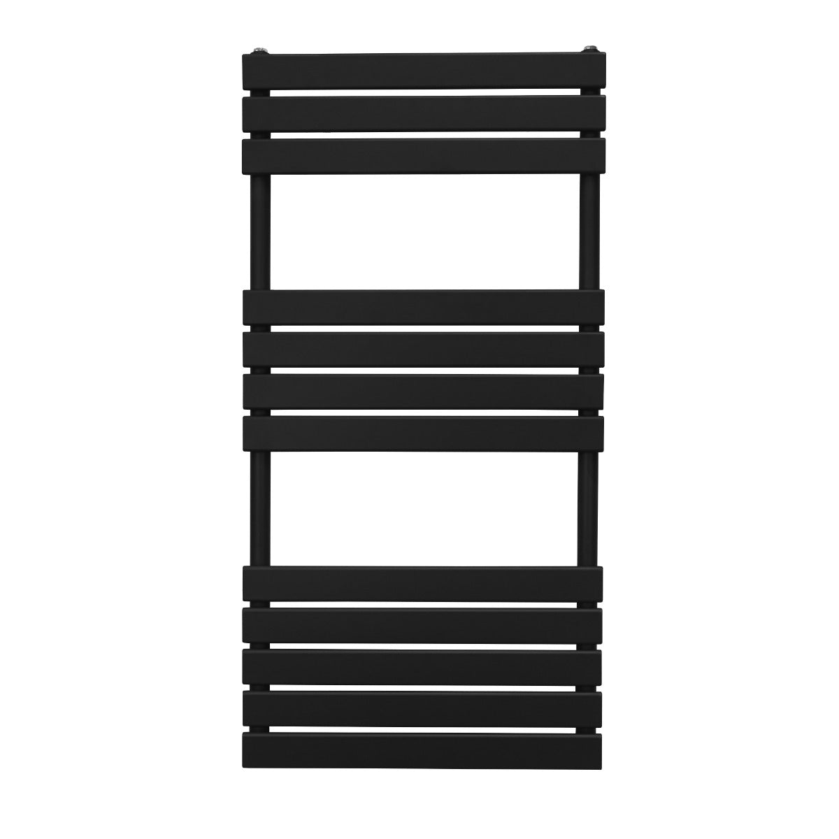 Flat Panel Towel Radiator – 1200mm x 600mm – Black - Used - Acceptable