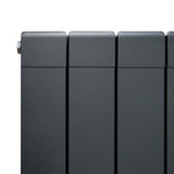 Aluminium Radiator – 1800mm x 315mm – Anthracite Grey - Used - Good