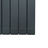 Aluminium Radiator – 1800mm x 315mm – Anthracite Grey - Used - Acceptable