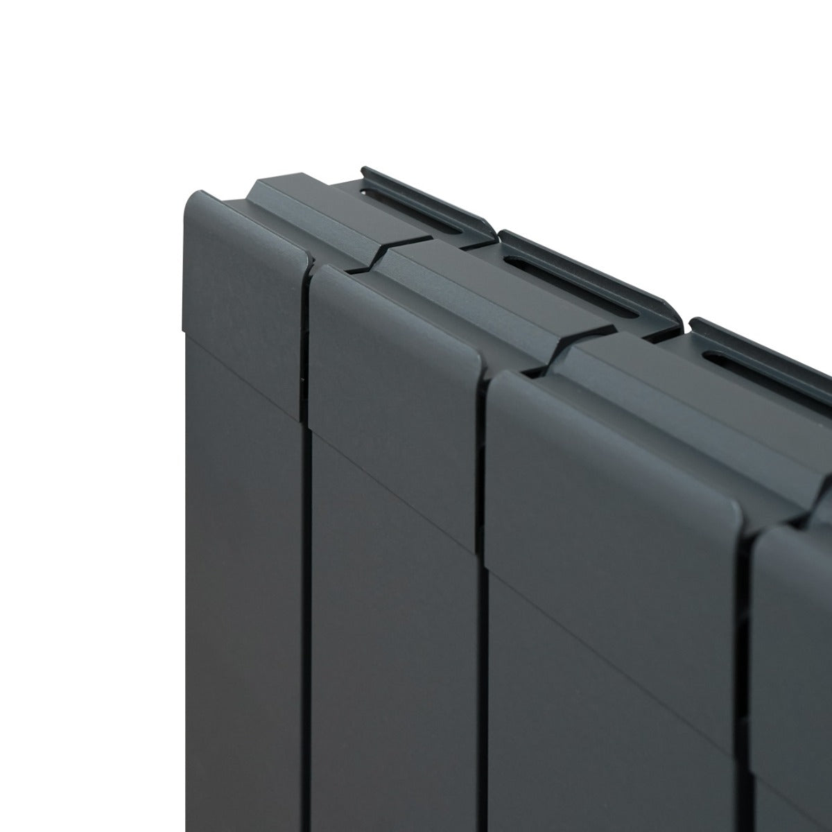 Aluminium Radiator – 1800mm x 395mm – Anthracite Grey - Like New