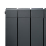 Aluminium Radiator – 1800mm x 475mm – Anthracite Grey - Used - Good