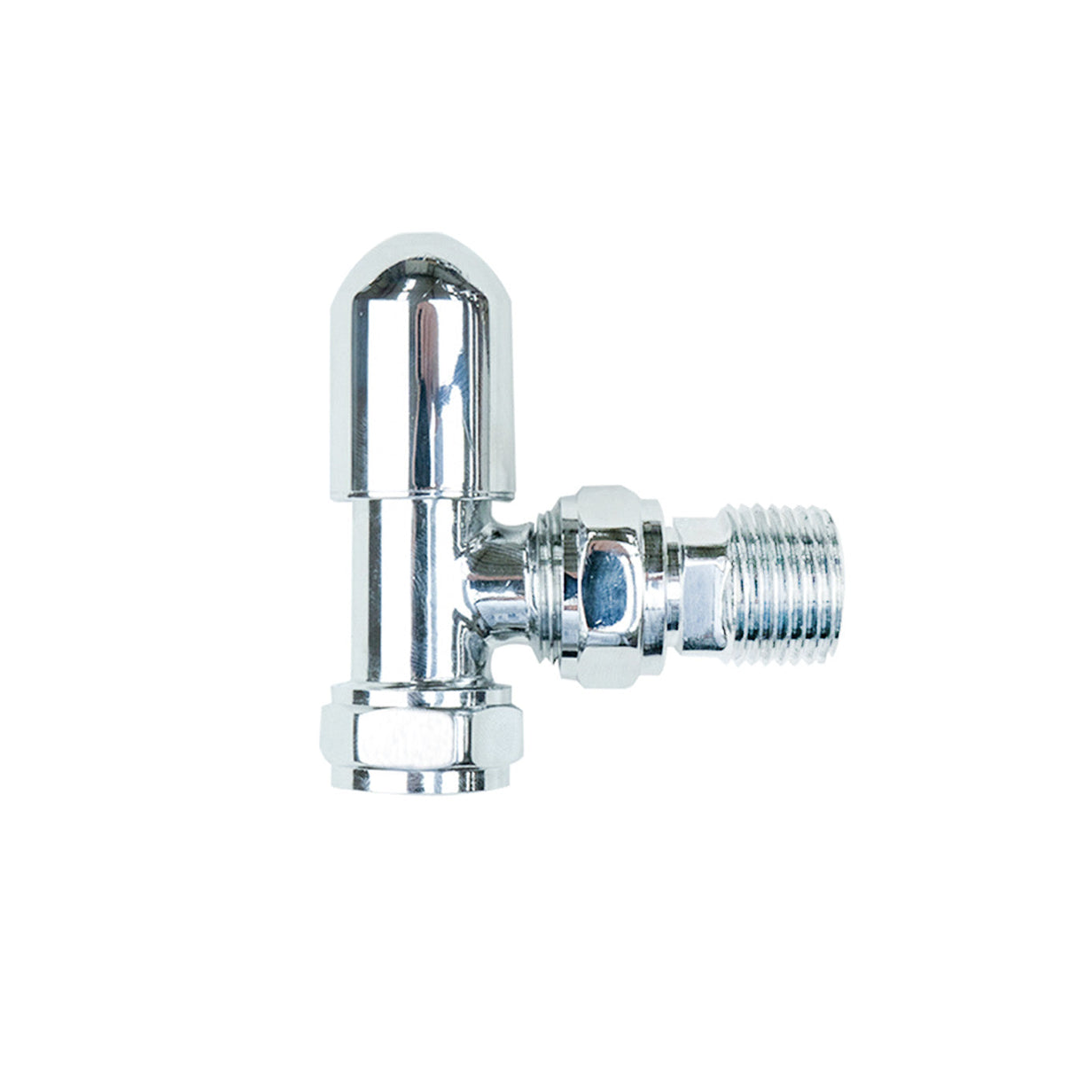Chrome Thermostatic Radiator Valves - Used - Acceptable