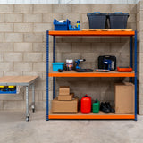 S-Rax 3 Shelf Racking - 180cm x 180cm x 60cm - Used - Acceptable