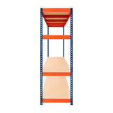 S-Rax 4 Shelf Racking - 180cm x 180cm x 60cm - Used - Acceptable