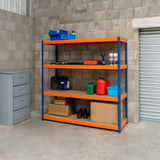 S-Rax 4 Shelf Racking - 180cm x 180cm x 60cm - Used - Acceptable