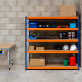 S-Rax 5 Shelf Racking - 180cm x 180cm x 60cm - Used - Good
