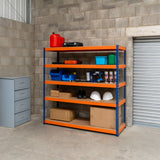 S-Rax 5 Shelf Racking - 180cm x 180cm x 60cm - Used - Acceptable