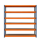 S-Rax 6 Shelf Racking - 180cm x 180cm x 60cm - Used - Acceptable