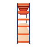 S-Rax 6 Shelf Racking - 180cm x 180cm x 60cm - Used - Good