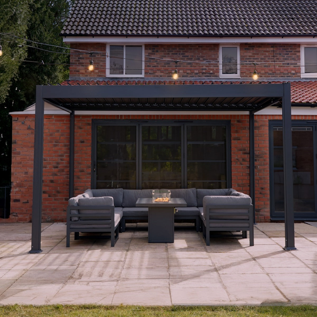 Aluminium Pergola 3m x 3m - Used - Very Good