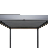 Aluminium Pergola With Blinds & LED Lights - 3m x 3m - Used - Acceptable