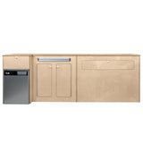 Camper Kitchen Pod & Silver Compressor Fridge - RHD - Used - Very Good