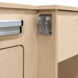 Camper Kitchen Pod & Black Compressor Fridge - LHD - Used - Very Good