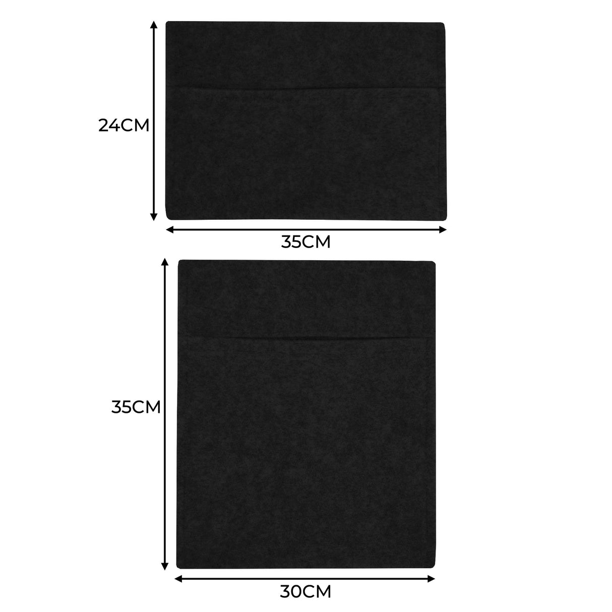 Van Carpet Lining & Storage Pouches - Black - Used - Acceptable