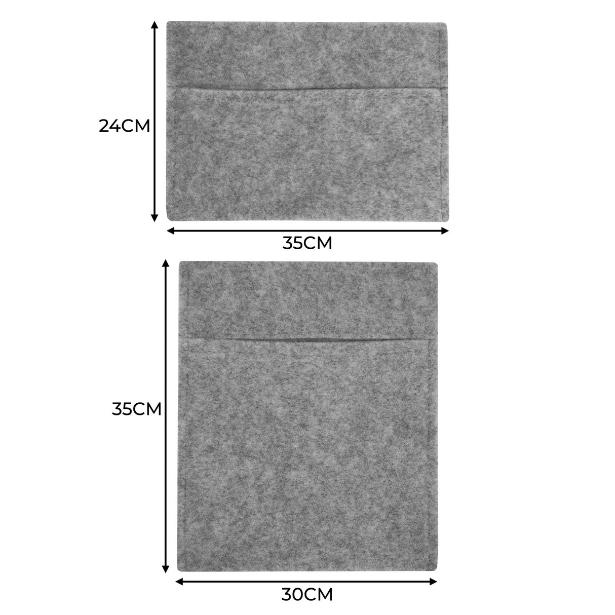 Van Carpet Lining & Storage Pouches - Smoke Grey - Used - Acceptable