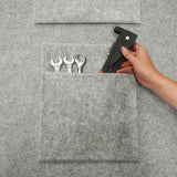 Van Carpet Lining & Storage Pouches - Silver Grey - Used - Good