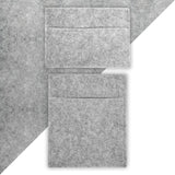 Van Carpet Lining & Storage Pouches - Silver Grey - Used - Acceptable