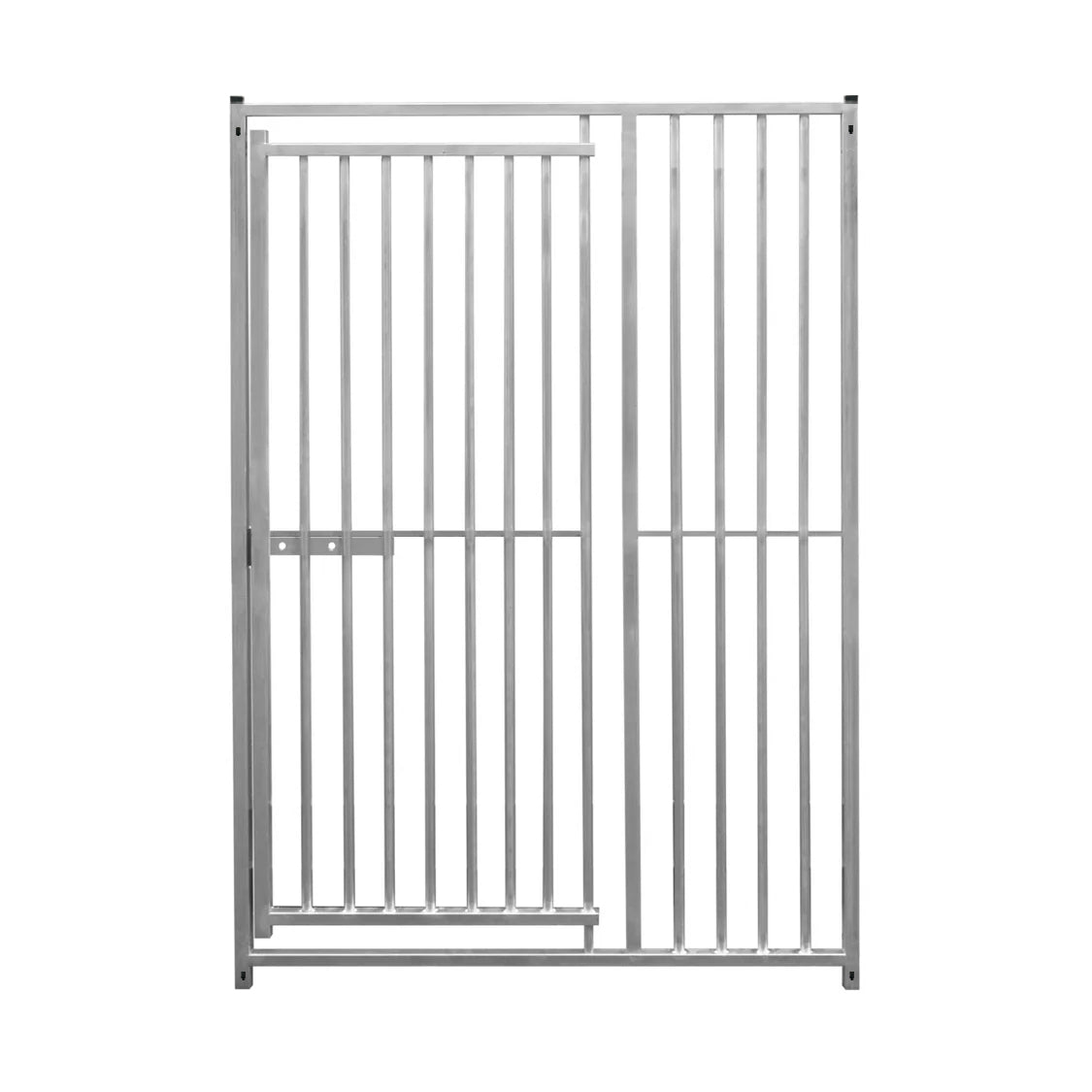 1.5m Dog Run Panel With Door – 8cm Bar Spacing - Used - Good
