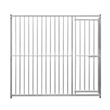 2m Dog Run Panel With Door – 8cm Bar Spacing - Used - Acceptable