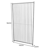 1m Dog Run Panel – 5cm Bar Spacing - Used - Very Good