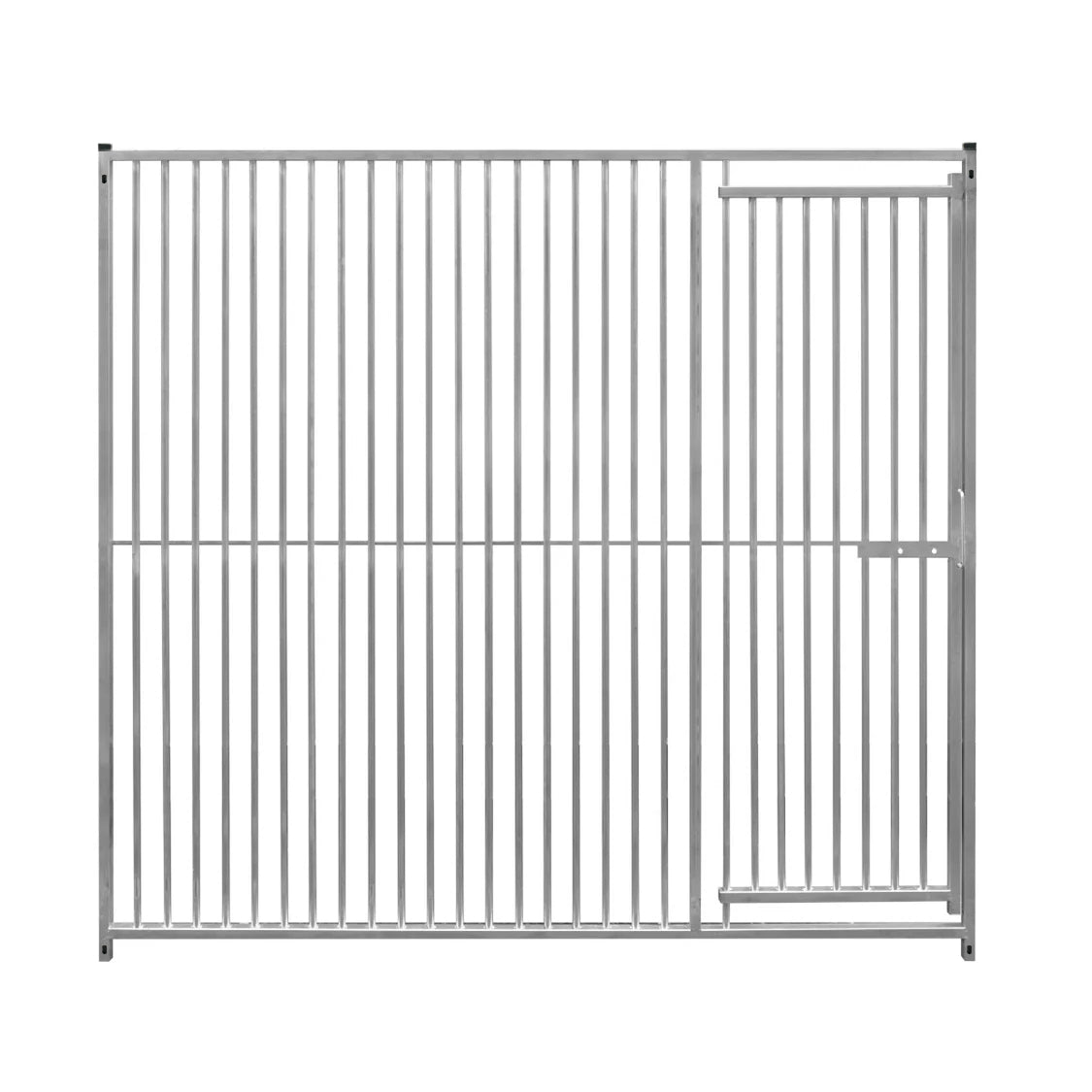 2m Dog Run Panel With Door – 5cm Bar Spacing - Used - Very Good